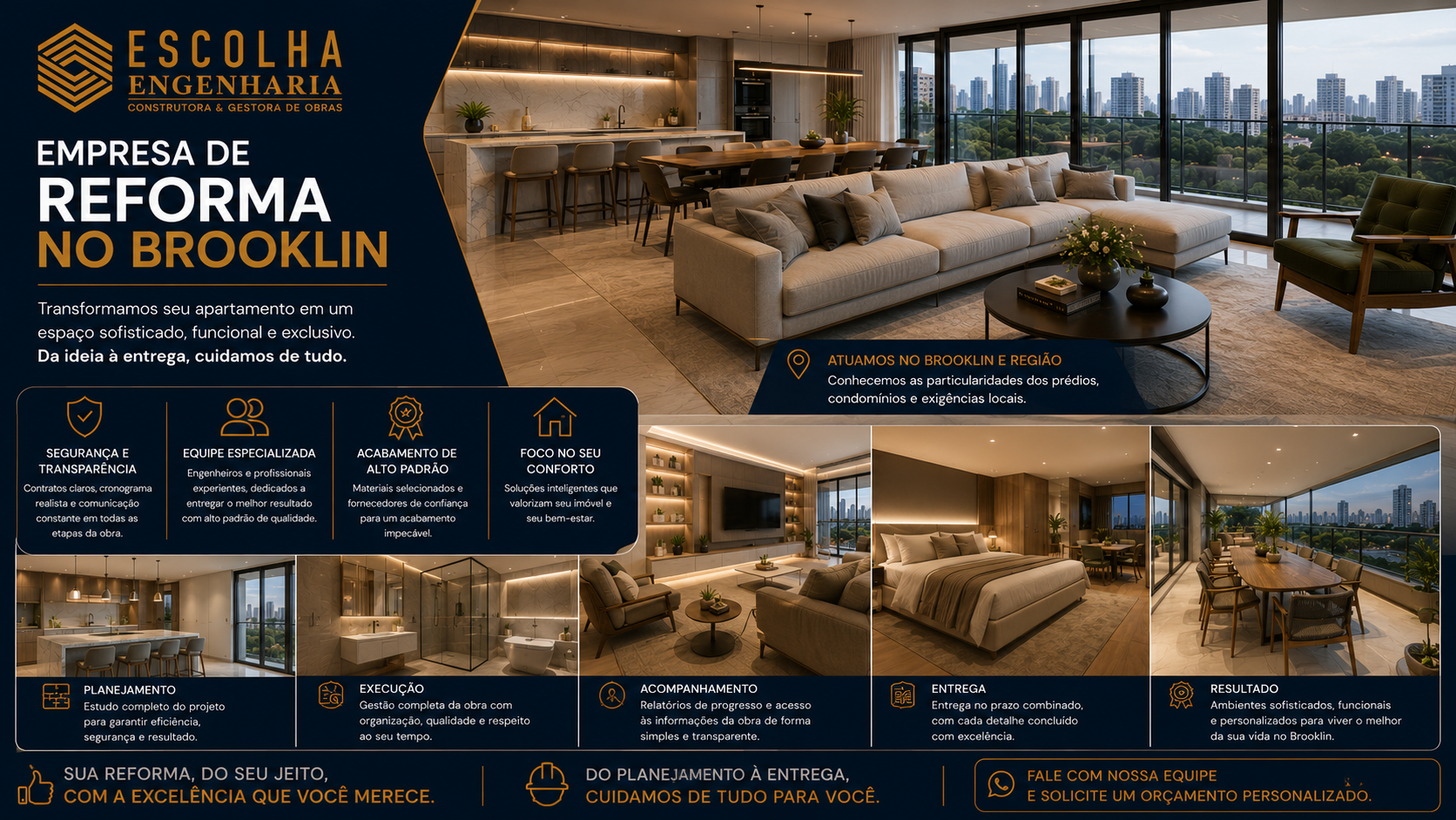 Empresa de reforma no Brooklin