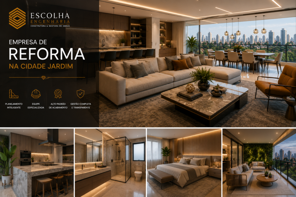 Empresa de reforma na Cidade Jardim