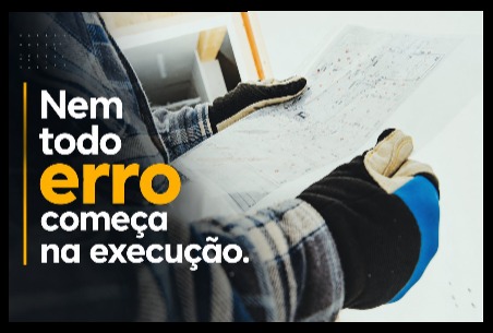 erro no canteiro de obras