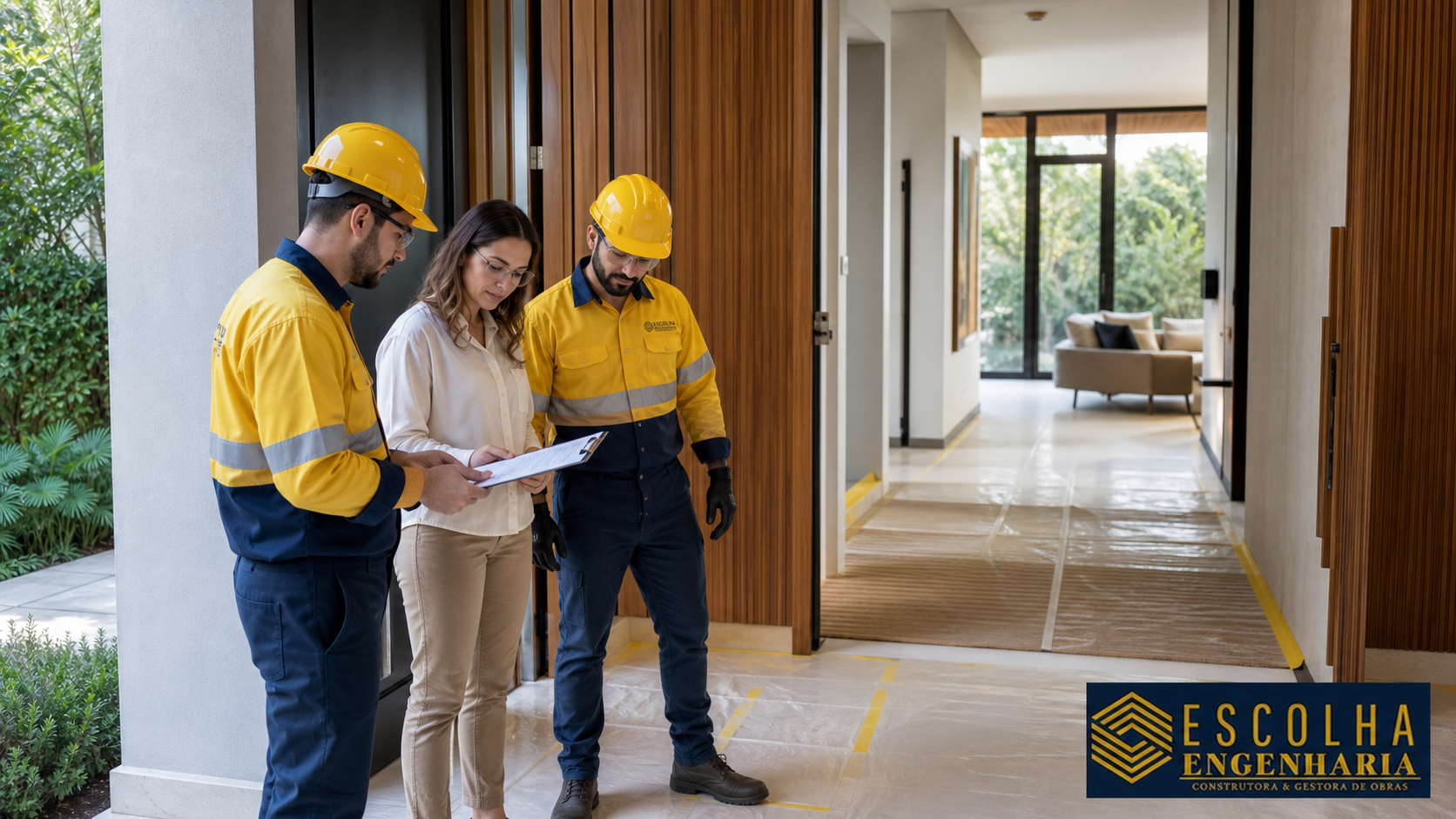 Empresa de reforma em Alto de Pinheiros realizando inspeção técnica