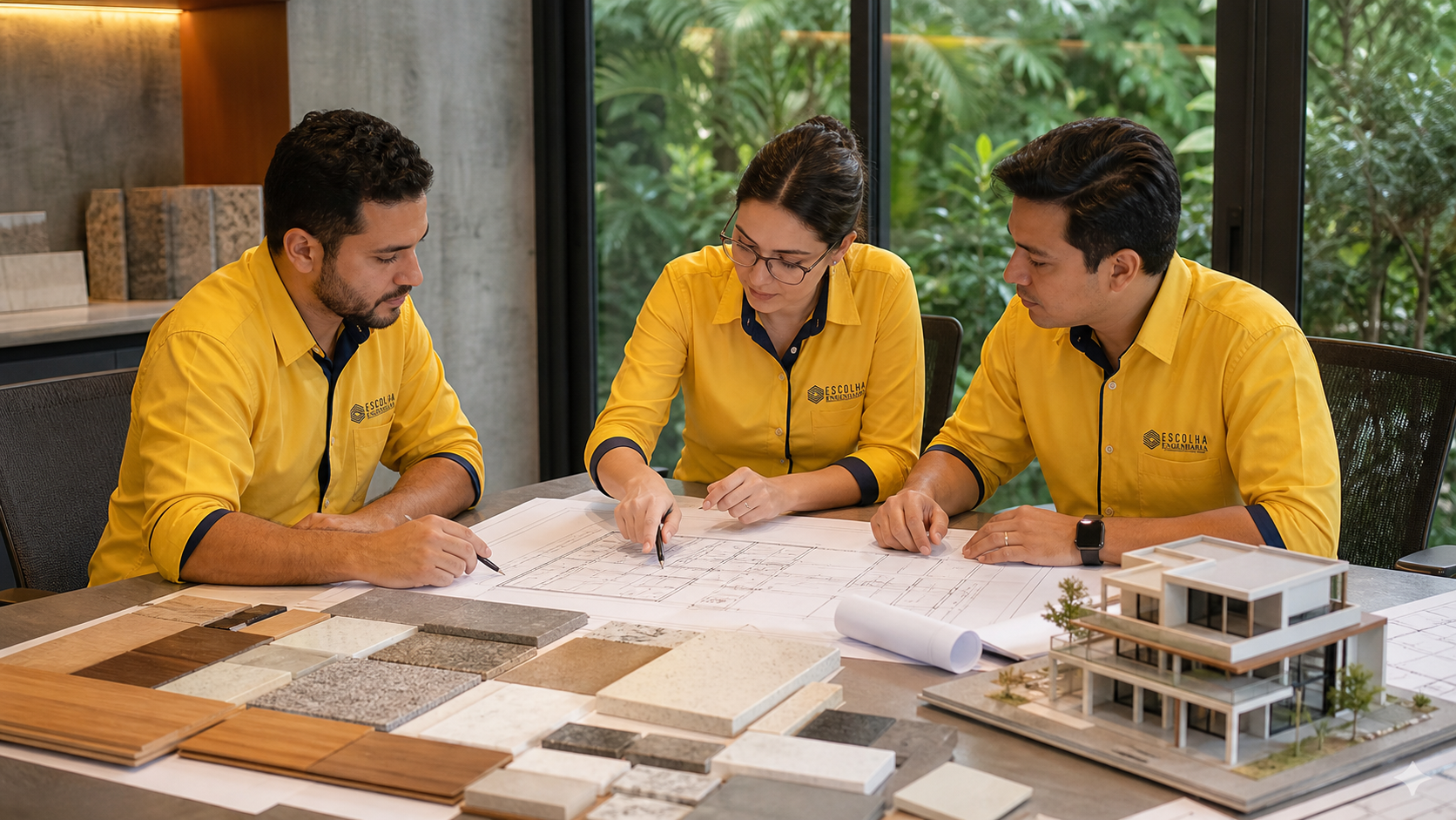Planejar uma reforma no Morumbi com equipe de engenharia